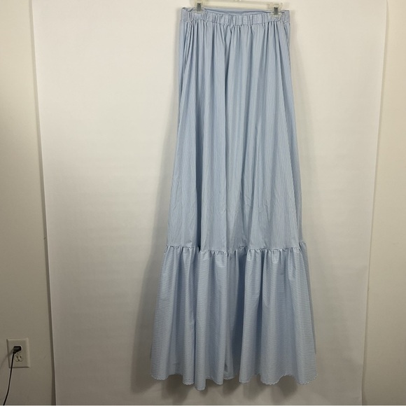 TCEC Striped Strapless Maxi Dress Size Small - Picture 3 of 9